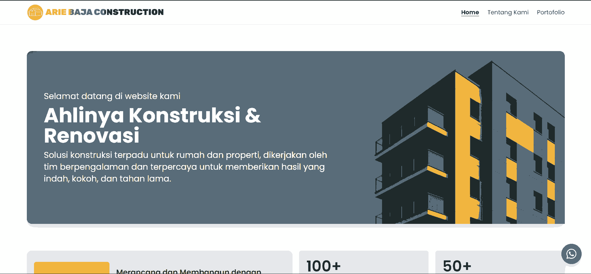 Arie Baja Construction - Company Profile